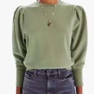 MOTHER Sweatshirt The Curve Ball Avocado size S, like new